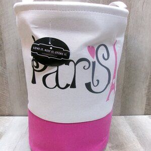 Madison Art Trading NY Paris Theme Laundry Basket Organizer / Hamper
